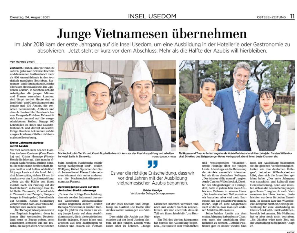 Kooperation Mit Dehoga Berlin Gedu International Kooperation Mit Dehoga Berlin Gedu International